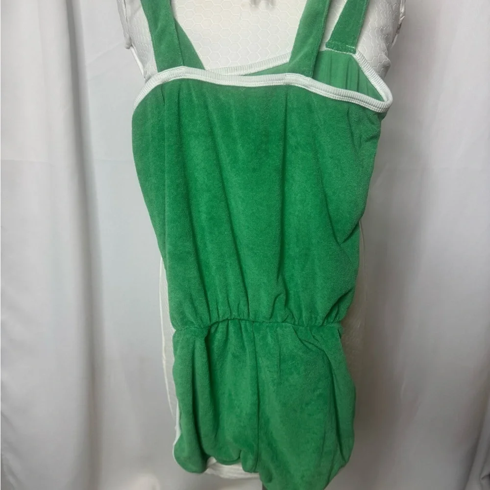 GAP Kids Green Terry Cloth Outfit